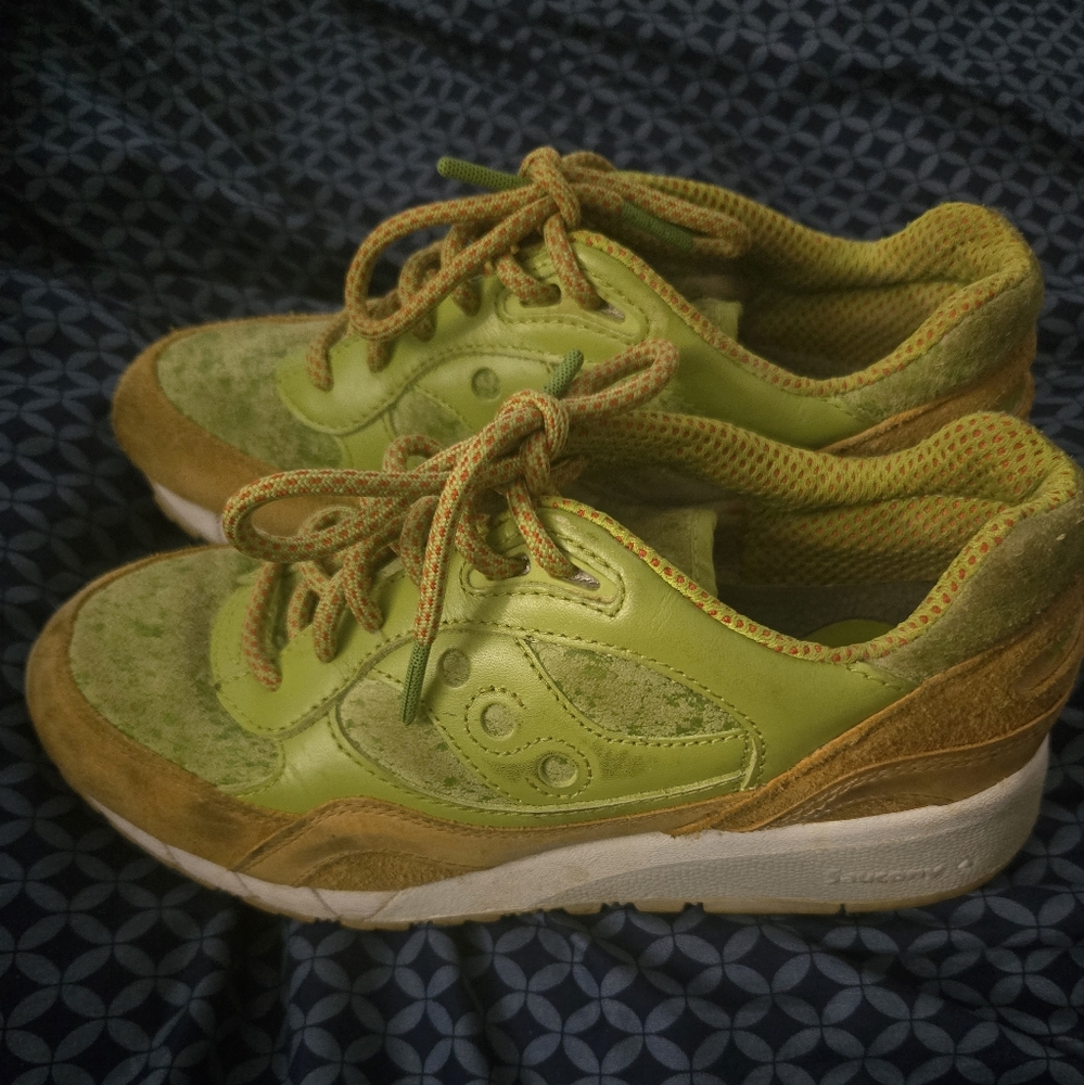 Saucony Shadow 6000 "Avocado Toast" Size 7.5 Men's - Picture 1 of 4